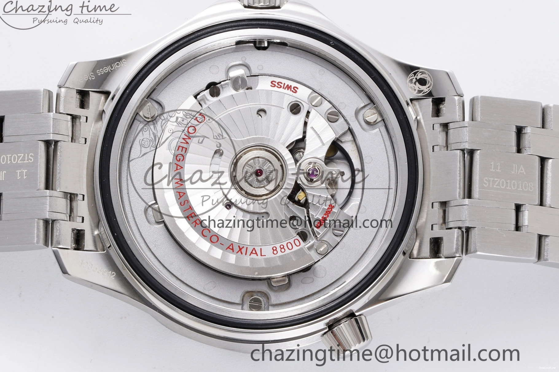 0123 Seamaster Diver 300M ZF 1:1 Best Edition Green Ceramic Green Dial on SS Bracelet A BestValue 7825